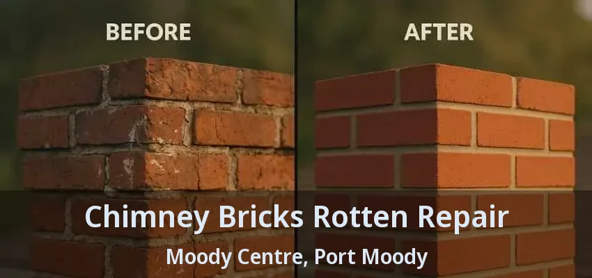 Chimney Bricks Rotten Repair Moody Centre, Port Moody - BC