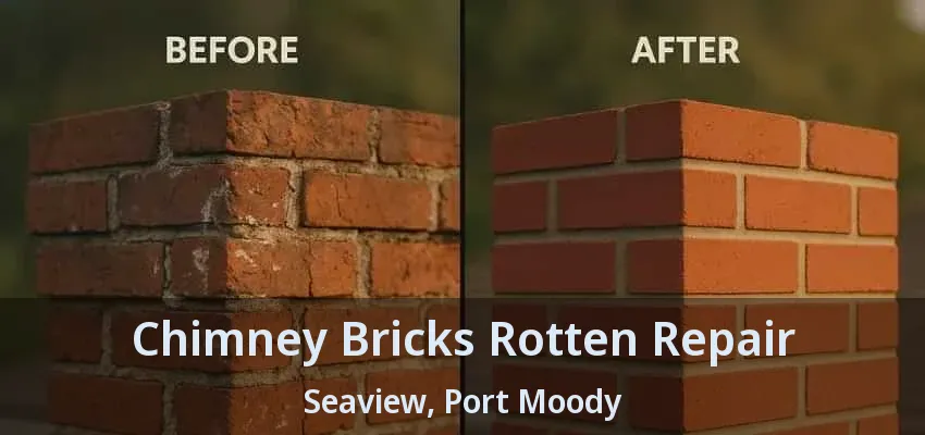Chimney Bricks Rotten Repair Seaview, Port Moody - BC