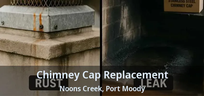 Chimney Cap Replacement Noons Creek, Port Moody - BC