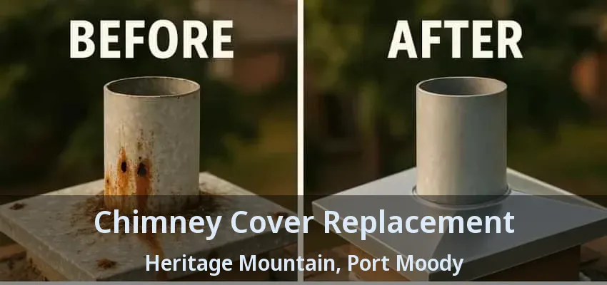 Chimney Cover Replacement Heritage Mountain, Port Moody - BC