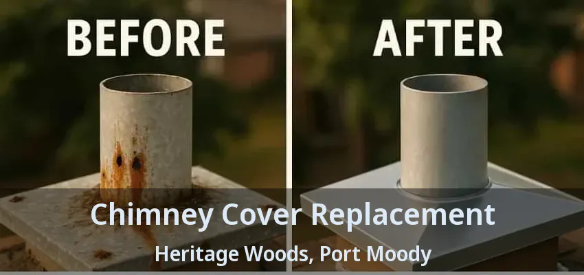 Chimney Cover Replacement Heritage Woods, Port Moody - BC