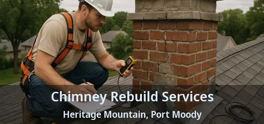 Chimney Rebuild Services Heritage Mountain, Port Moody - BC