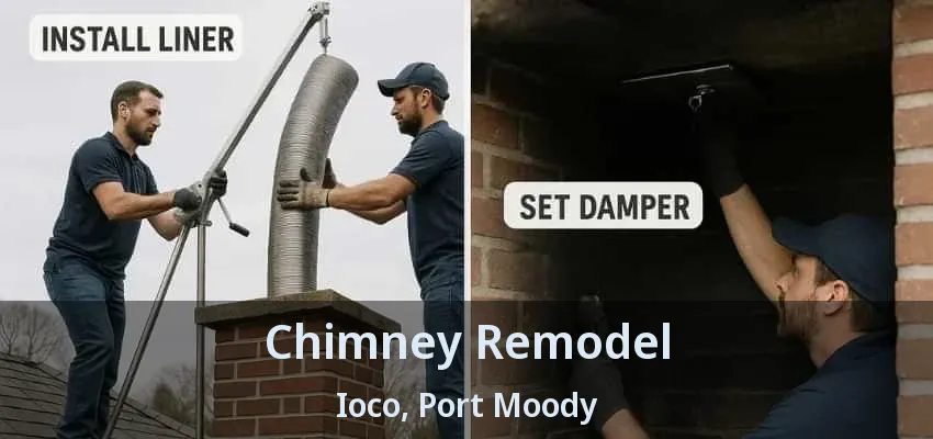 Chimney Remodel Ioco, Port Moody - BC
