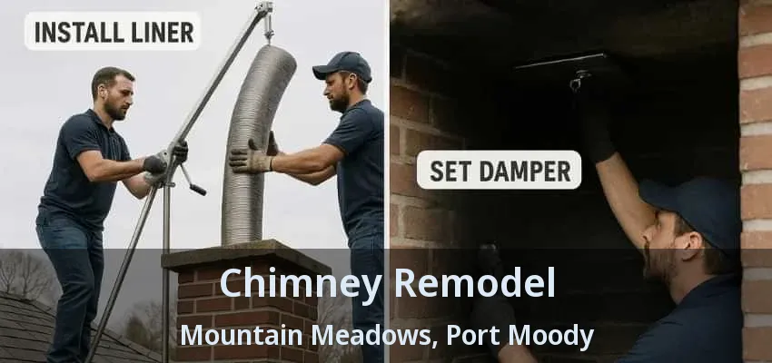 Chimney Remodel Mountain Meadows, Port Moody - BC