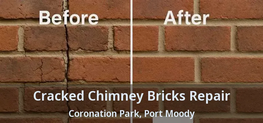 Cracked Chimney Bricks Repair Coronation Park, Port Moody - BC
