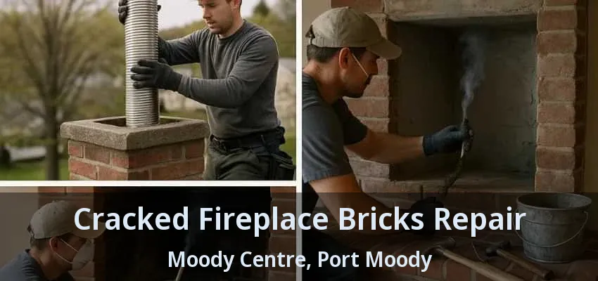 Cracked Fireplace Bricks Repair Moody Centre, Port Moody - BC