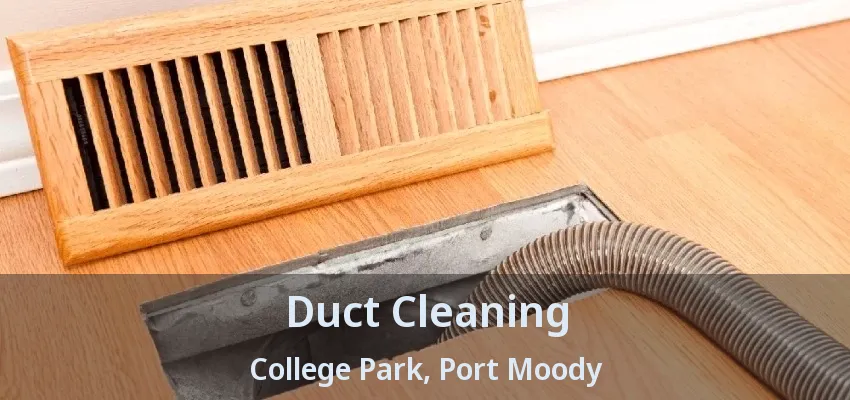 Duct Cleaning College Park, Port Moody - BC