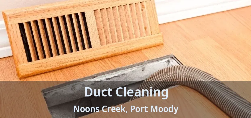 Duct Cleaning Noons Creek, Port Moody - BC