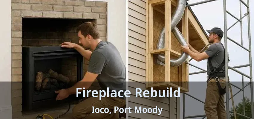 Fireplace Rebuild Ioco, Port Moody - BC
