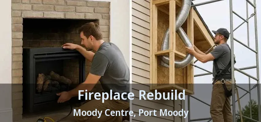 Fireplace Rebuild Moody Centre, Port Moody - BC