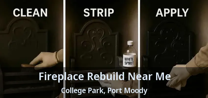 Fireplace Rebuild Near Me College Park, Port Moody - BC