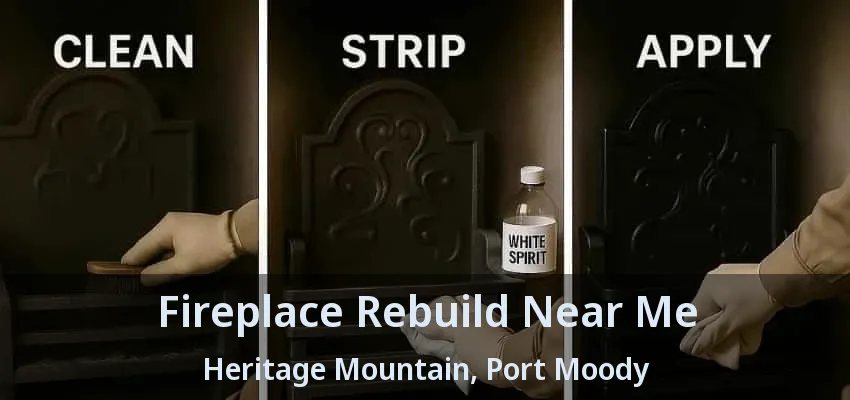 Fireplace Rebuild Near Me Heritage Mountain, Port Moody - BC