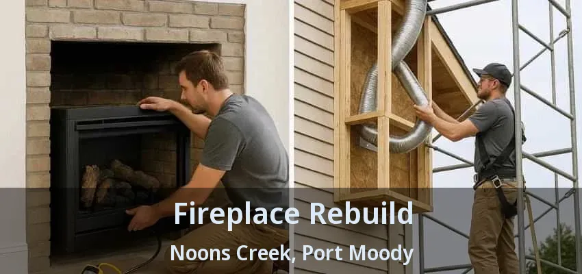Fireplace Rebuild Noons Creek, Port Moody - BC