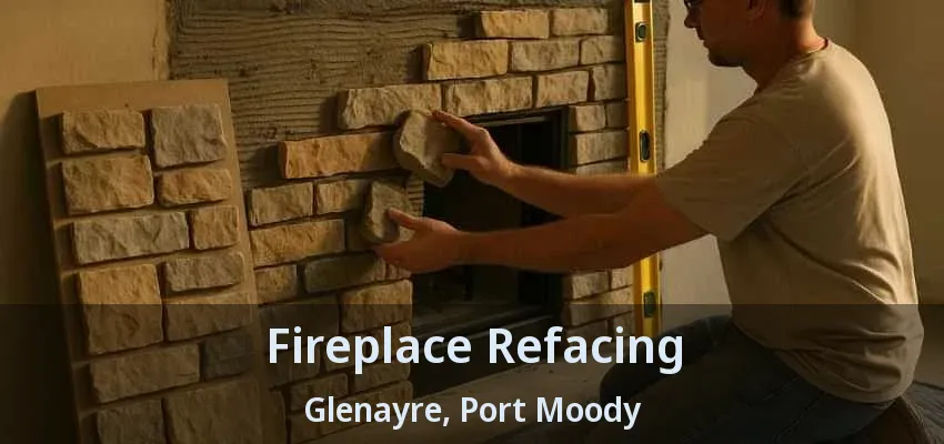 Fireplace Refacing Glenayre, Port Moody - BC