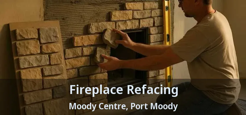 Fireplace Refacing Moody Centre, Port Moody - BC