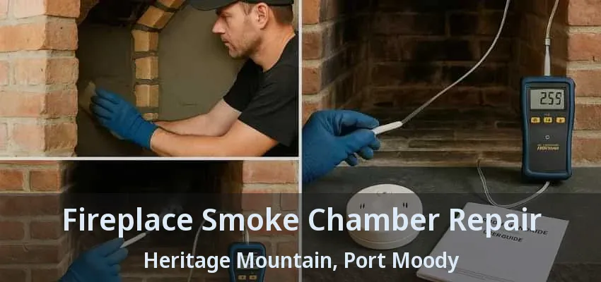 Fireplace Smoke Chamber Repair Heritage Mountain, Port Moody - BC
