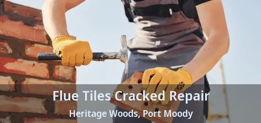 Flue Tiles Cracked Repair Heritage Woods, Port Moody - BC
